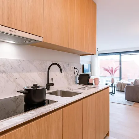 Lovely New Apartment At 'T Zoute Near The Beach Apartamento